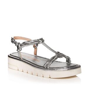Stuart Weitzman Silver Calypso Sandal